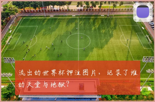 流出的世界杯押注图片，记录了谁的天堂与地狱？