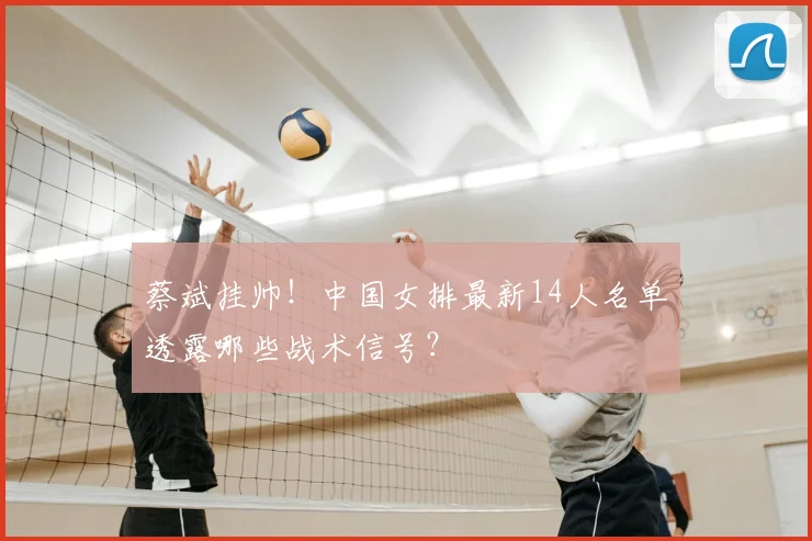 蔡斌挂帅！中国女排最新14人名单透露哪些战术信号？